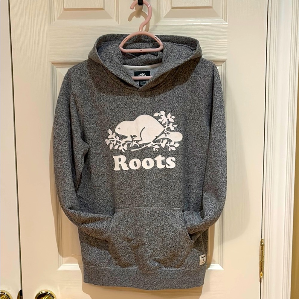 Roots Salt & Pepper Kanga Hoodie 13/14 years